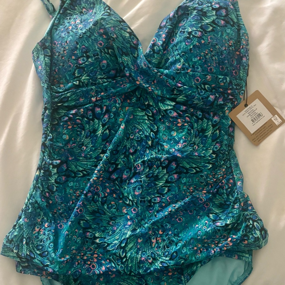 Peacock Louise Tankini by Nip Tuck Swim